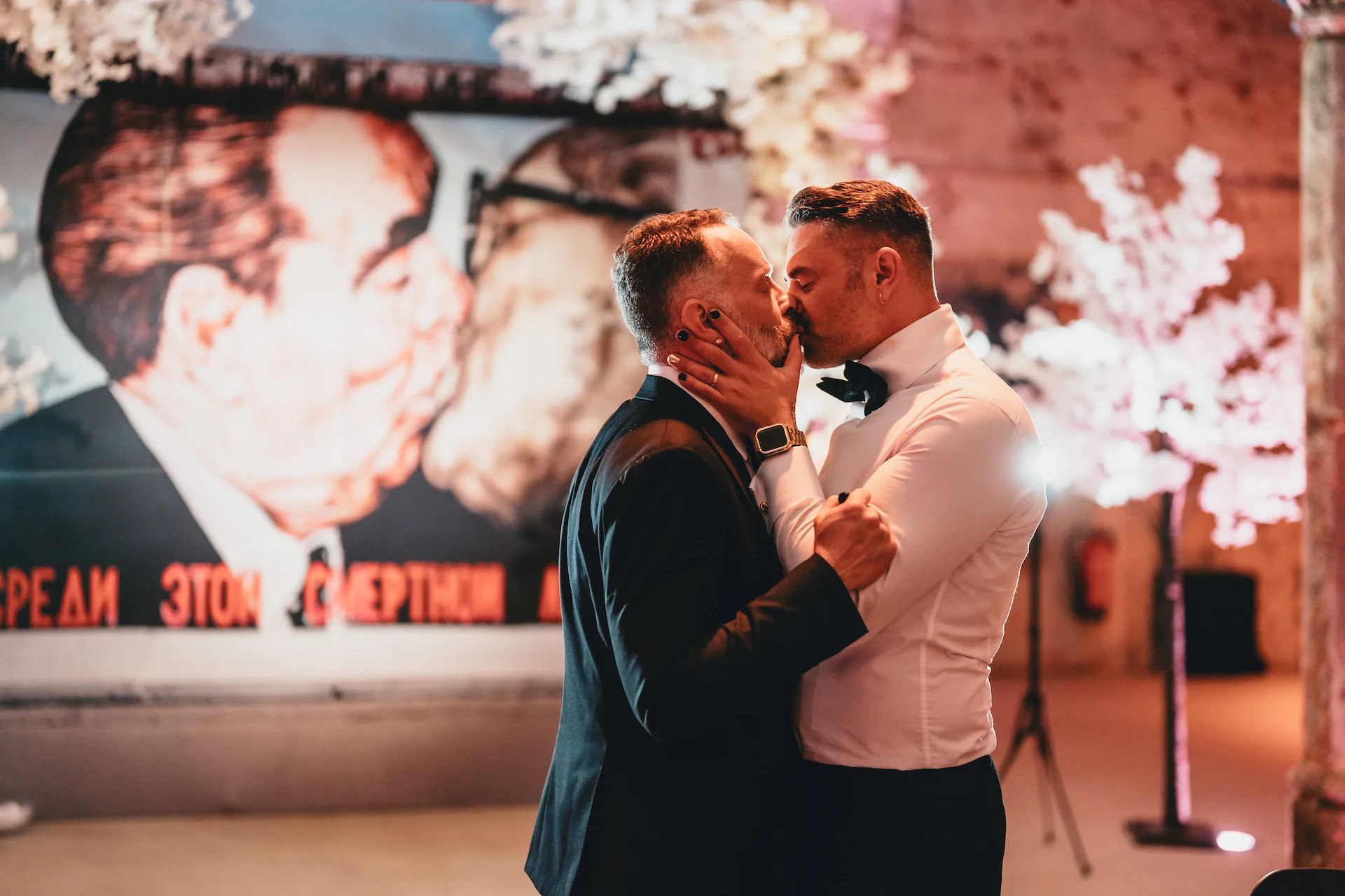 Evening wedding celebration at DEEP Berlin