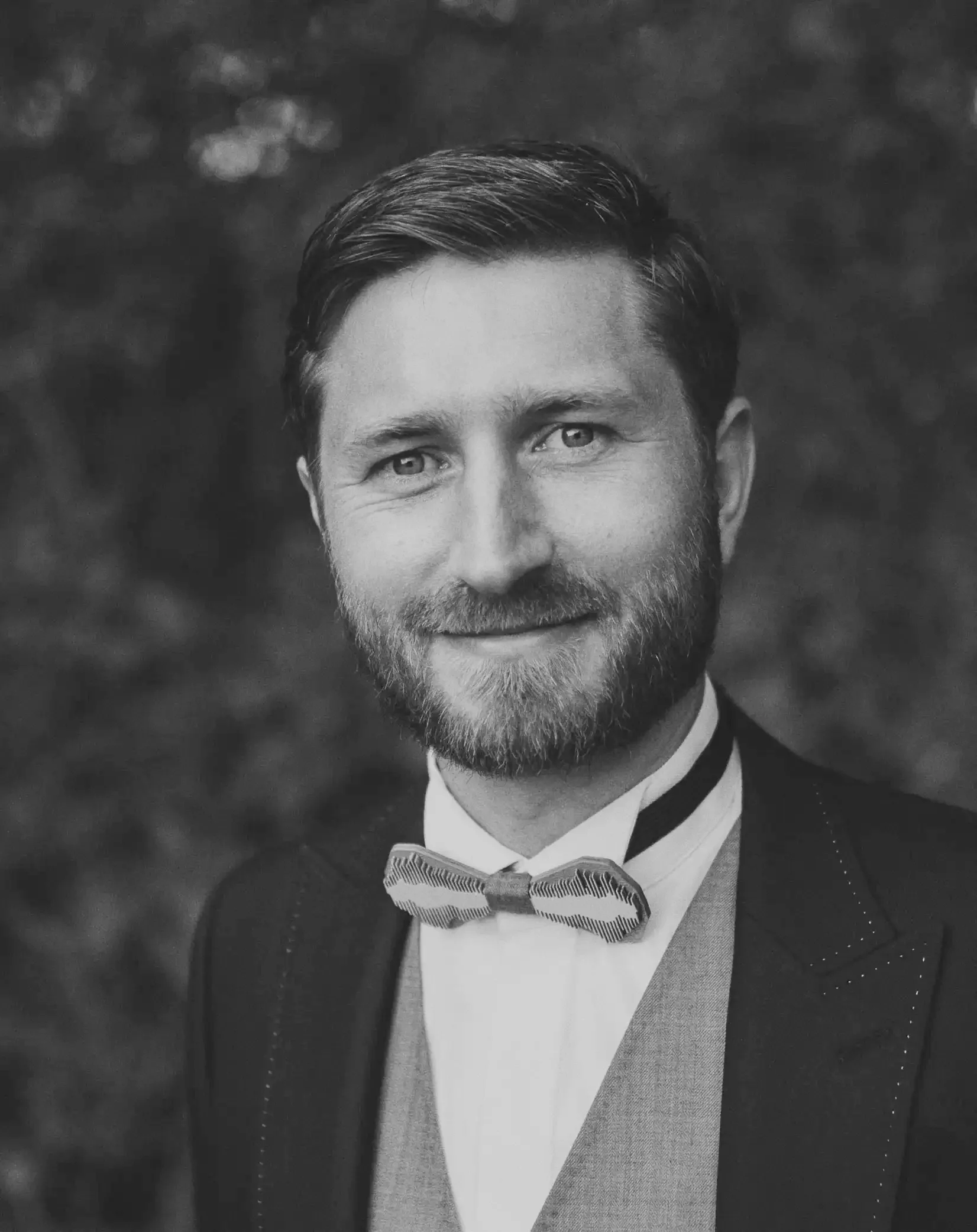Matthias Friel — wedding photographer in Germany, black and white portrait
